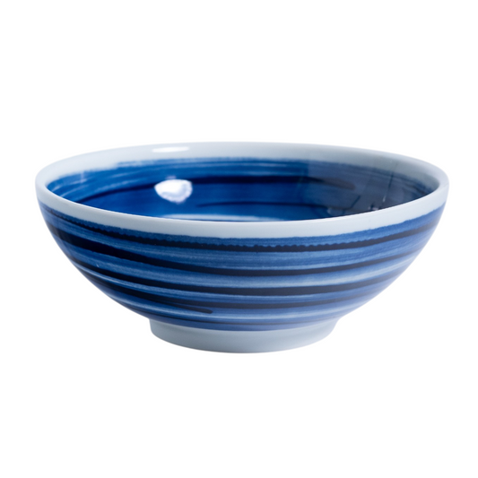 Gosuhakeme 8.5"Dia x 3.25"H Porcelain Large Bowl JP (4/32)