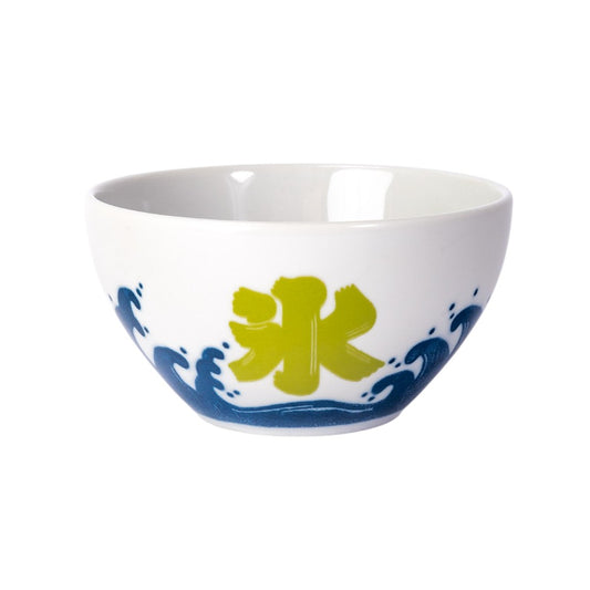 14oz 5.25"Dia x 2.85"H Kakiguri Ice Dessert Bowl Green JP (6/48)