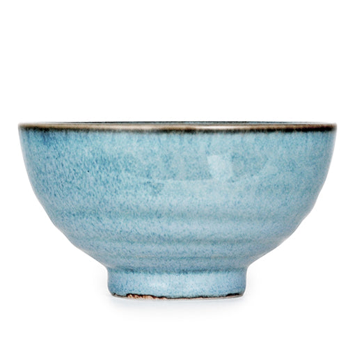 Nature Blue 11oz 4.75"Dia x 2.5"H Porcelain Rice Bowl JP (5/90)