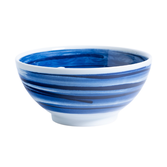 Gosuhakeme 7.25"Dia x 3.5"H Porcelain Large Bowl JP (4/32)