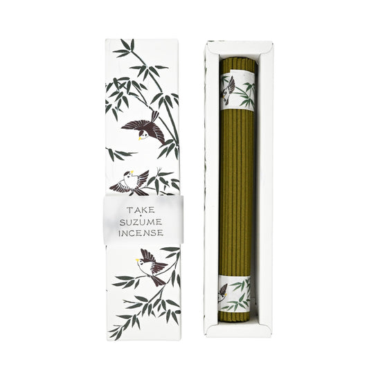 Kousaido Engimono Take-Suzume (Bamboo Sparrow) 40 Sticks Organic Incense JP (1/240)