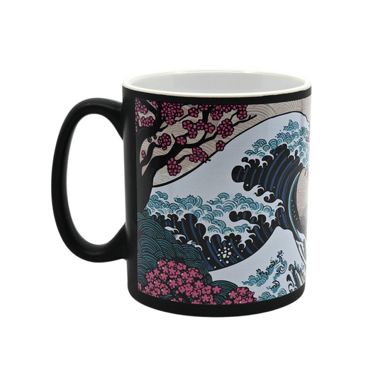 Great Wave Spring Stoneware Coffee Mug – 11 oz JP