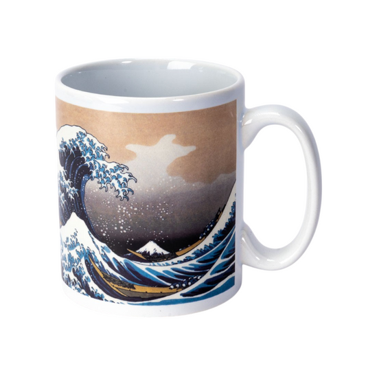 11oz 3.8"H Coffee/Tea Mug Great Wave JP (1/48)