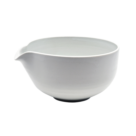 12oz Yukiakari Katakuchi Matcha Bowl With Shiro Matte JP (1/27)