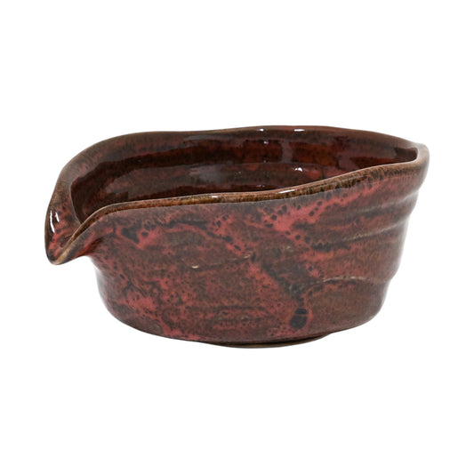 12oz Katakuchi Matcha Bowl With Spout Yuzu Aka JP (1/27)