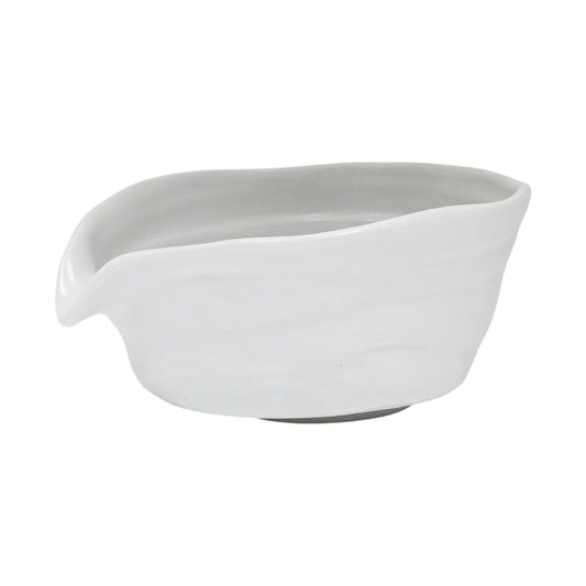 12oz Katakuchi Matcha Bowl With Spout Shiro Matto JP (1/27)