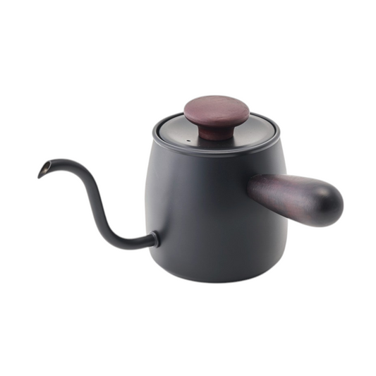 13.5oZ Drip Brewing Pour Over Stainless Steel Pot Black JP (1/24)