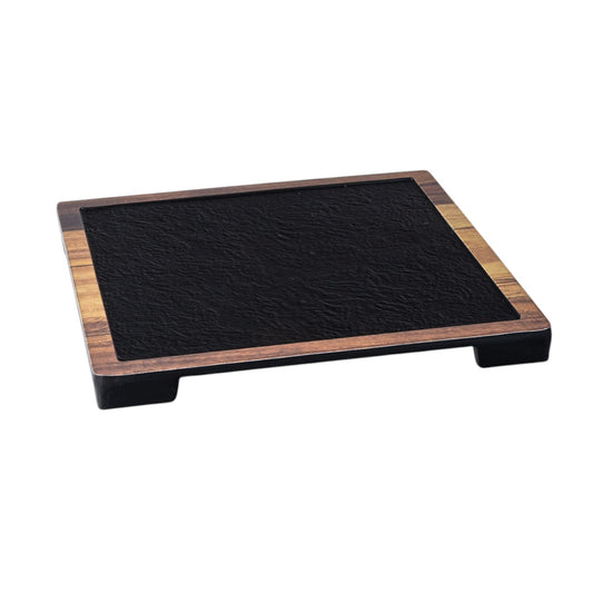 10"L Square Melamine Serving Tray (6/24)