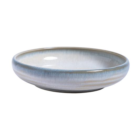 8.25"D Mino Ware Porcelain Deep Plate Furea JP (5/40)