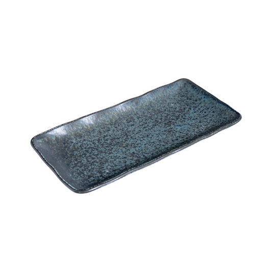 Nature Black 11"L x 5.25"W Rectangular Platter JP (5/40)