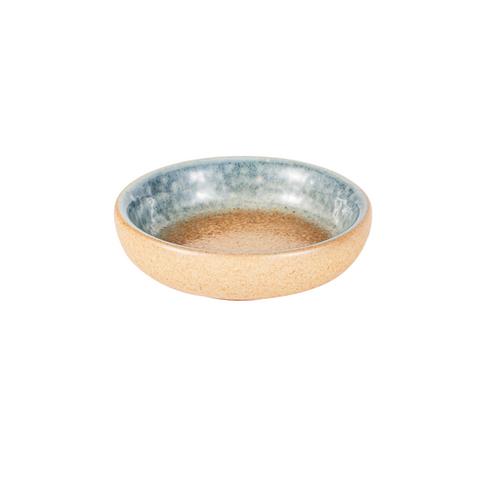 Ao Nagashi Porcelain Round Sauce Dish – 3.25 in. Round, 1.5 oz