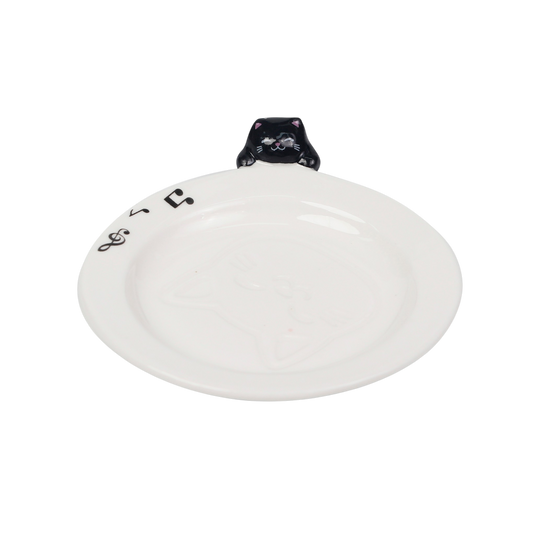Neko Friends Cat 3.5"Dia Round Porcelain Sauce Dish (12/120)