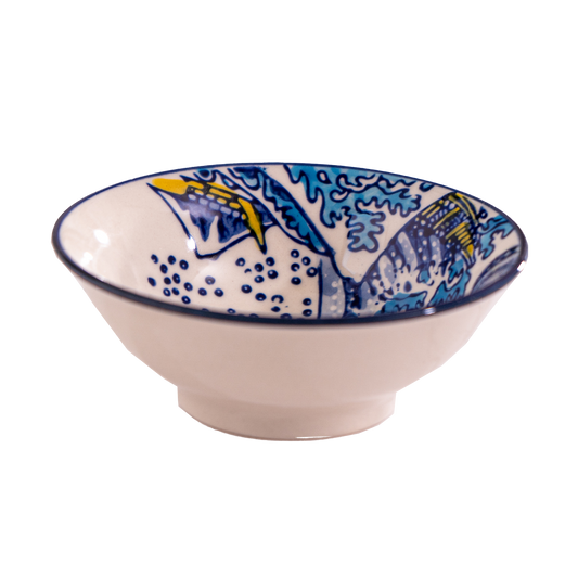 Great Wave 3.75"Dia Porcelain Sauce Dish (8/128)