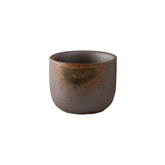 Brown Glazed 1.5oz Sake Cup
