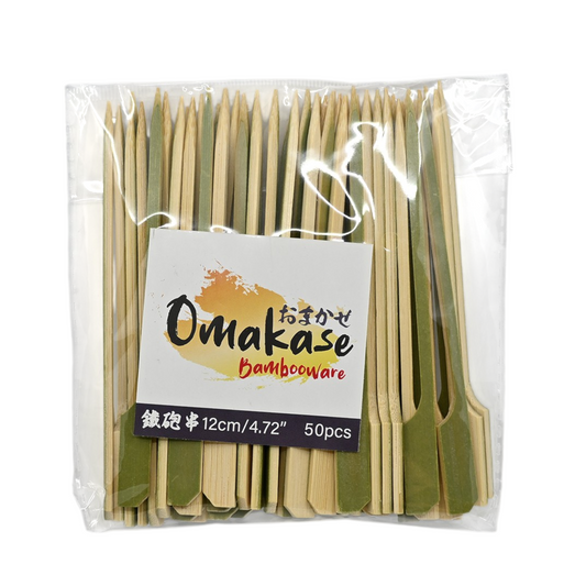 4.7"L Bamboo Paddle Teppo Gushi Skewers 50pc (1/200)