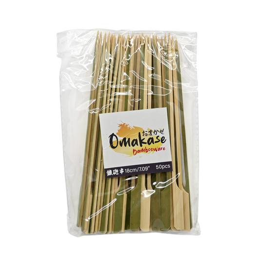 7"L Bamboo Paddle Teppo Gushi Skewers 50pc (1/200)