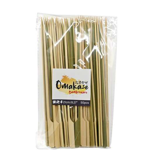 8.25"L Bamboo Paddle Teppo Gushi Skewers 50pc (1/200)