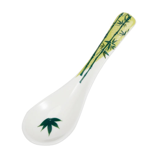 5.25 Inch Length Soup Spoon Bamboo Design