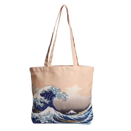 15"L Tote Bag Great Wave (5/50)