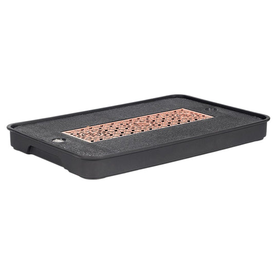 14.25"L Rectangular Tea Tray With Drip Tray (1/20)