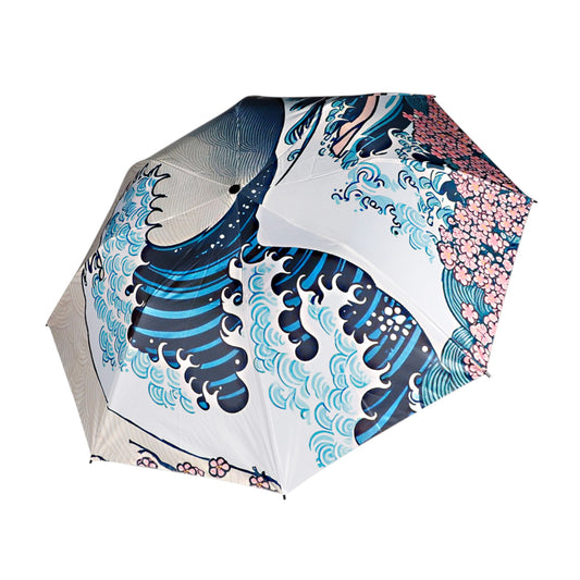 40"W Spring Wave Folding Umbrella (1/50)